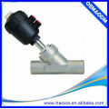 JZF Series Stainless Angle Seat Valve With Actuator